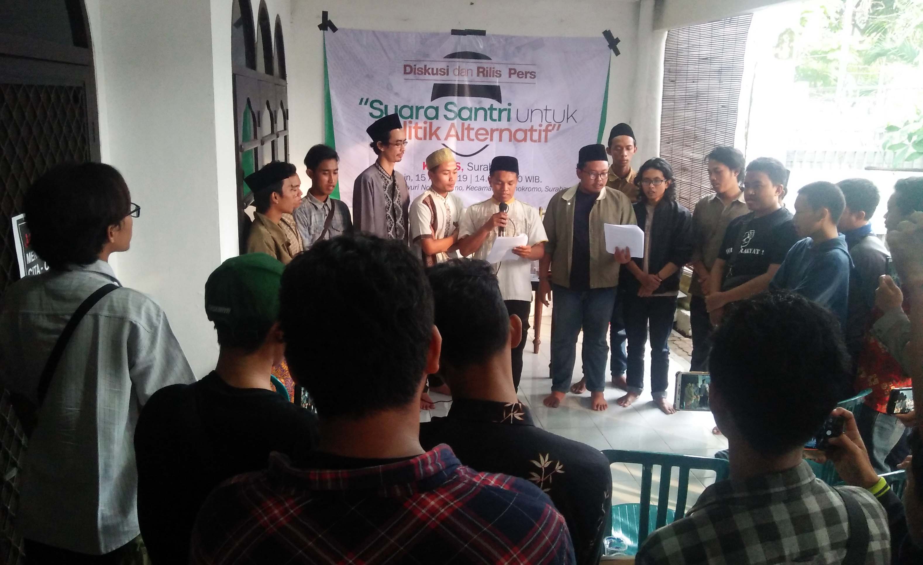 Sekelompok Santri di Jatim Deklarasi Golput