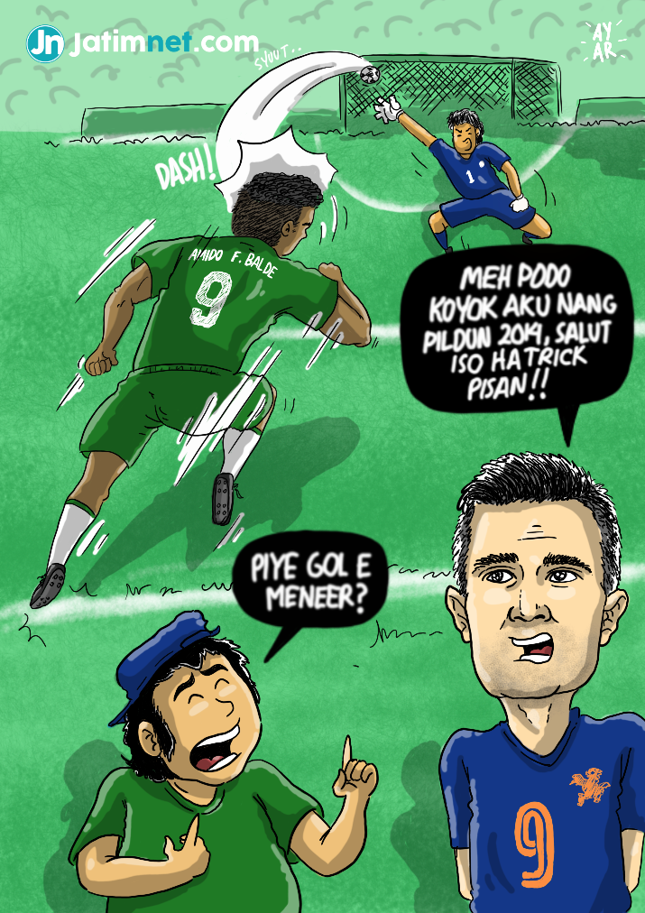 Balde Garang, Persebaya Menang balde-garang-persebaya-menang