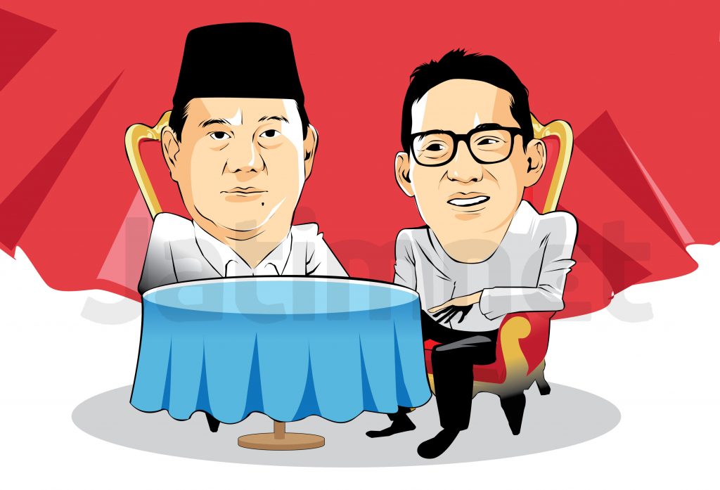 BPN Prabowo-Sandi Klaim Menangi Pilpres Berdasarkan <em>Exit Poll </em>Internal