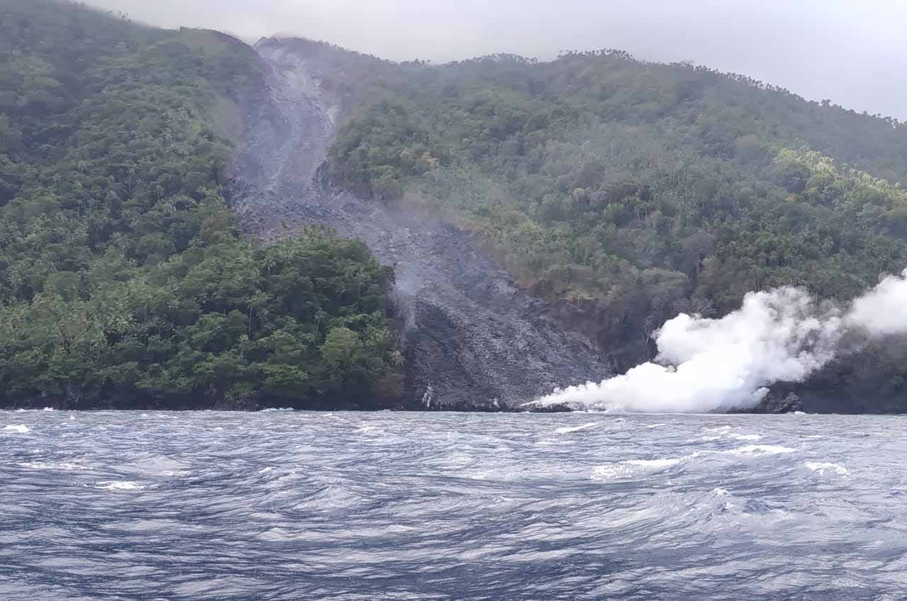 PVMBG Tetapkan Zona Berbahaya Sektoral Gunung Karangetang