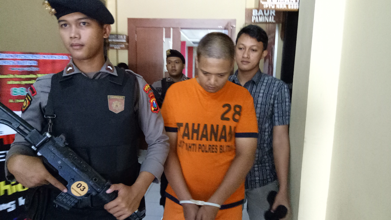 Polres Blitar Bekuk Germo Setelah Lacurkan Anak Putus Sekolah