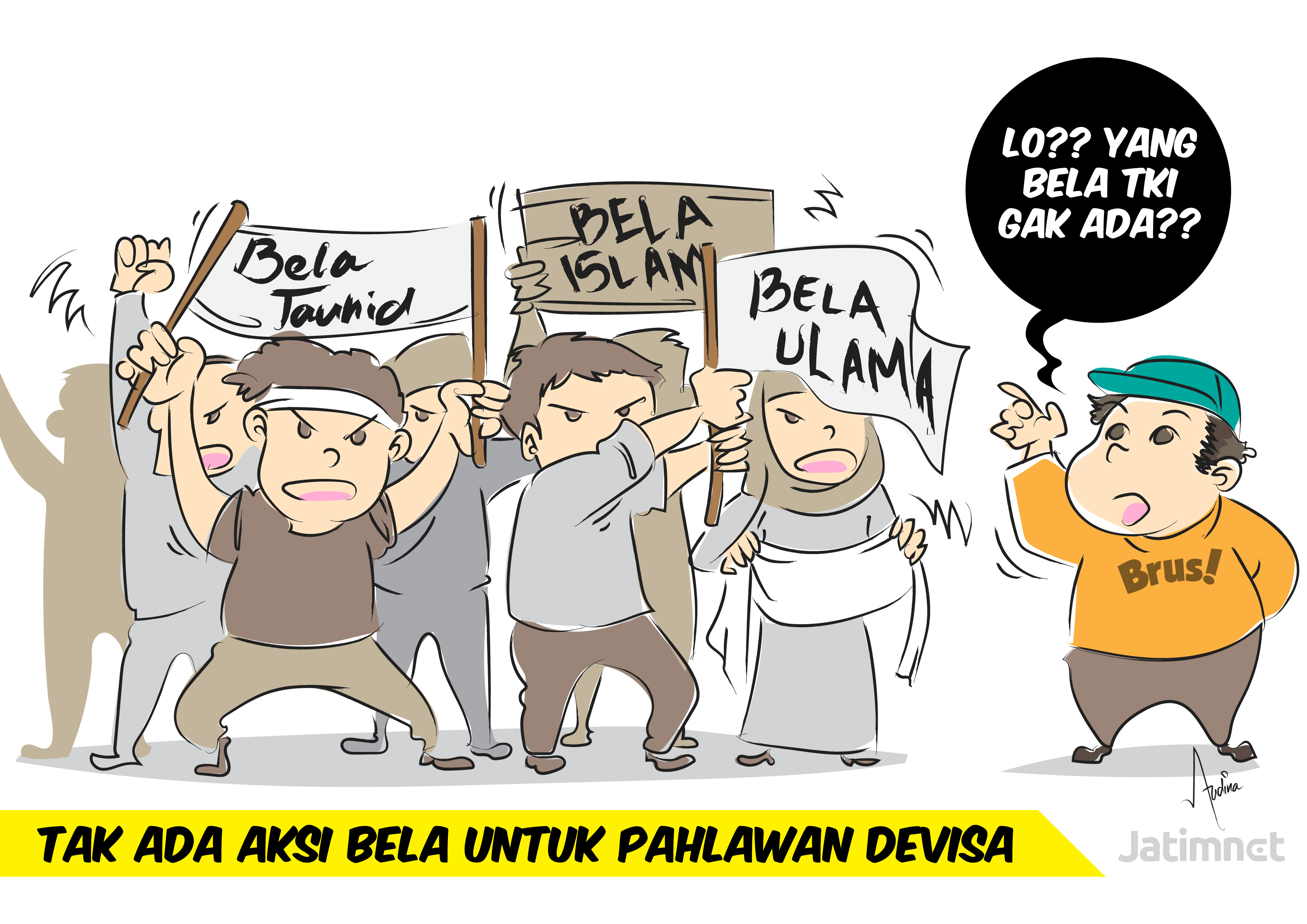 Banyak Bela Tapi Tak Ada Untuk Tuti