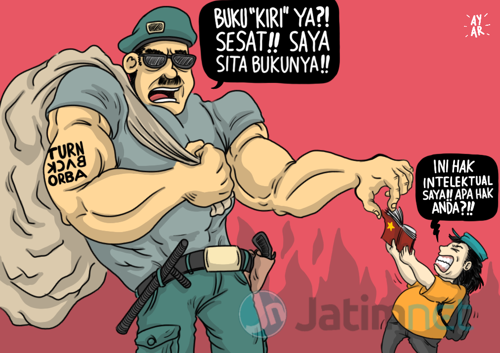 Buruk Sejarah, Buku Disita