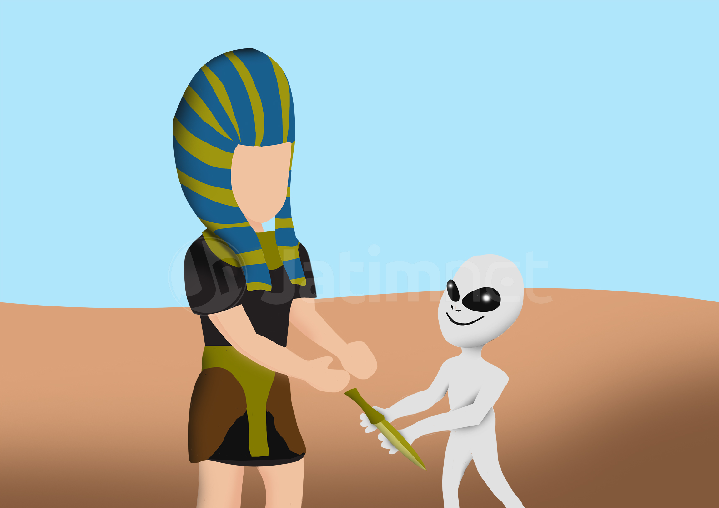 Senjata Alien Ditemukan di Makam Tutankhamun