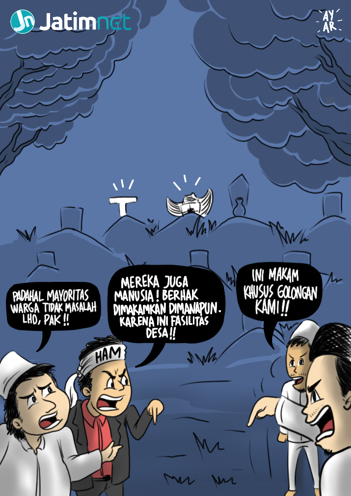 Yang Mati Damai, Yang Hidup Ribut