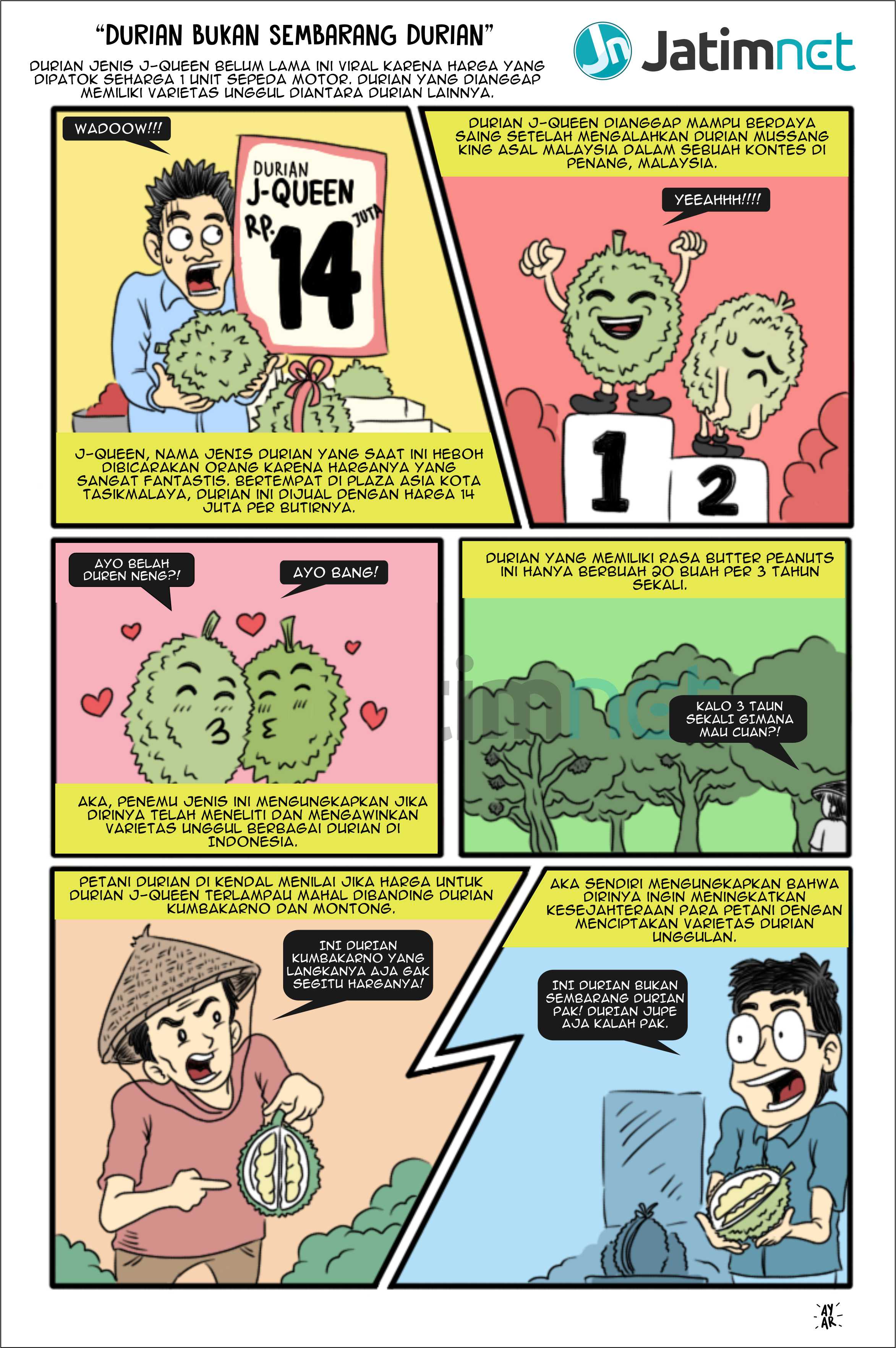 Bukan Durian Sembarangan