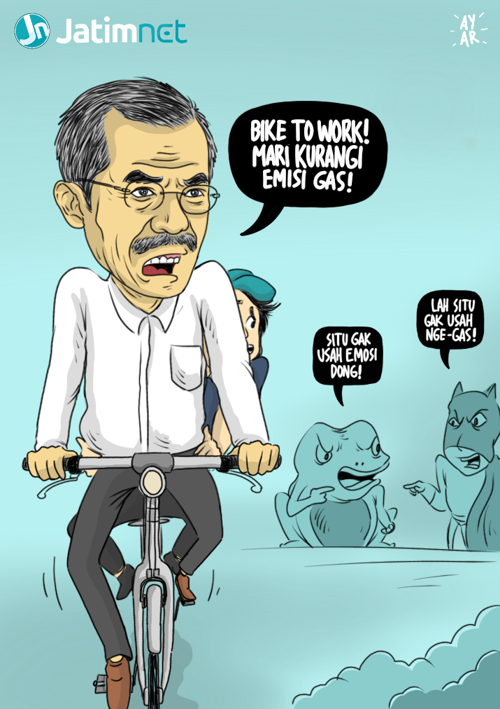 Kurangi Emisi Gas, Jangan Emosi dan <em>Ngegas</em>