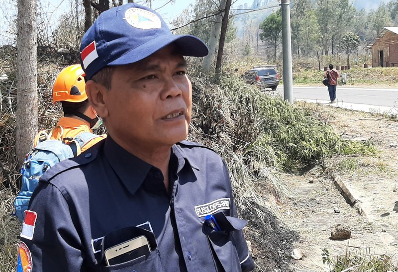 Kepala Bidang Kedaruratan dan Logistik Badan Penanggulangan Bencana Daerah (BPBD) Banyuwangi Eka Muharram Suryadi. Foto : Ahmad Suudi