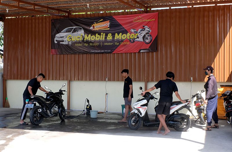 RUMAH PADAT KARYA CUCIAN MOTOR