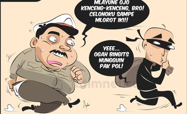 Sepekan Jalani Diet, Bobot Polisi Gendut Jawa Timur Turun sepekan-jalani-diet-bobot-polisi-gendut-jawa-timur-turun