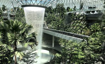 Singapura Ciptakan Hutan dan Air Terjun Indoor Terbesar singapura-ciptakan-hutan-dan-air-terjun-indoor-terbesar