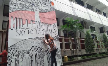 Mahasiswa Ubaya Ajak Milenial Tidak Golput dengan Doodle Art mahasiswa-ubaya-ajak-milenial-tidak-golput-dengan-doodle-art