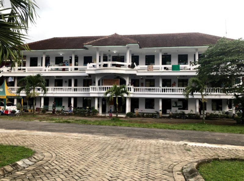 PESANTREN. Salah satu sudut gedung di Pondok Pesantren Al-Qodiri, Gebang Kecamatan Patrang, Jember. Foto: Laduni.id.