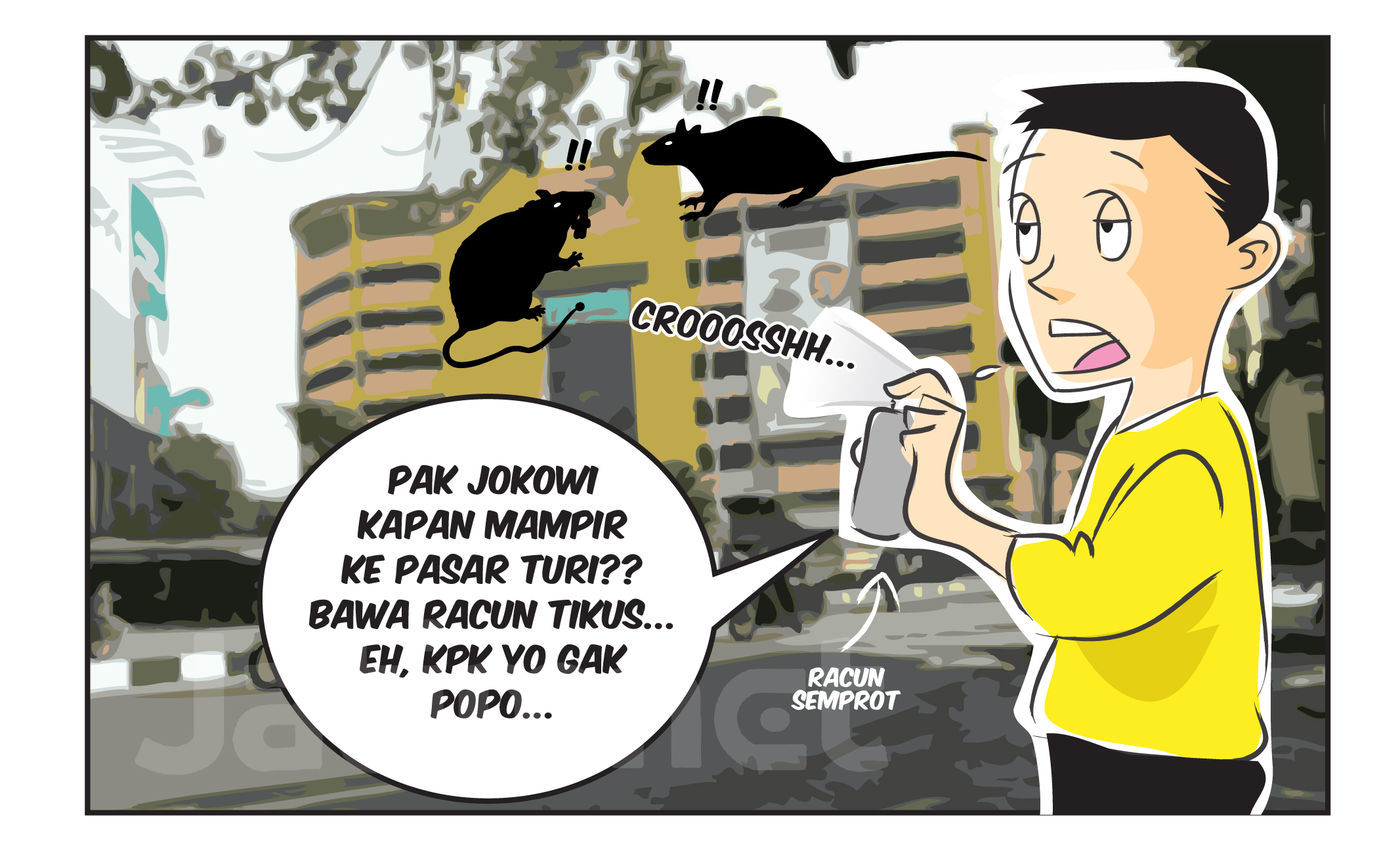 Kapan Jokowi Mampir Pasar Turi