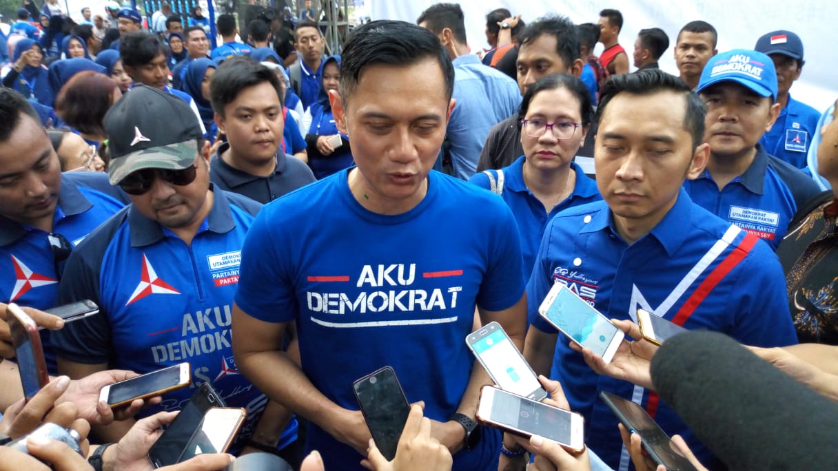 AHY Beber Strategi Kampanye di Ponorogo