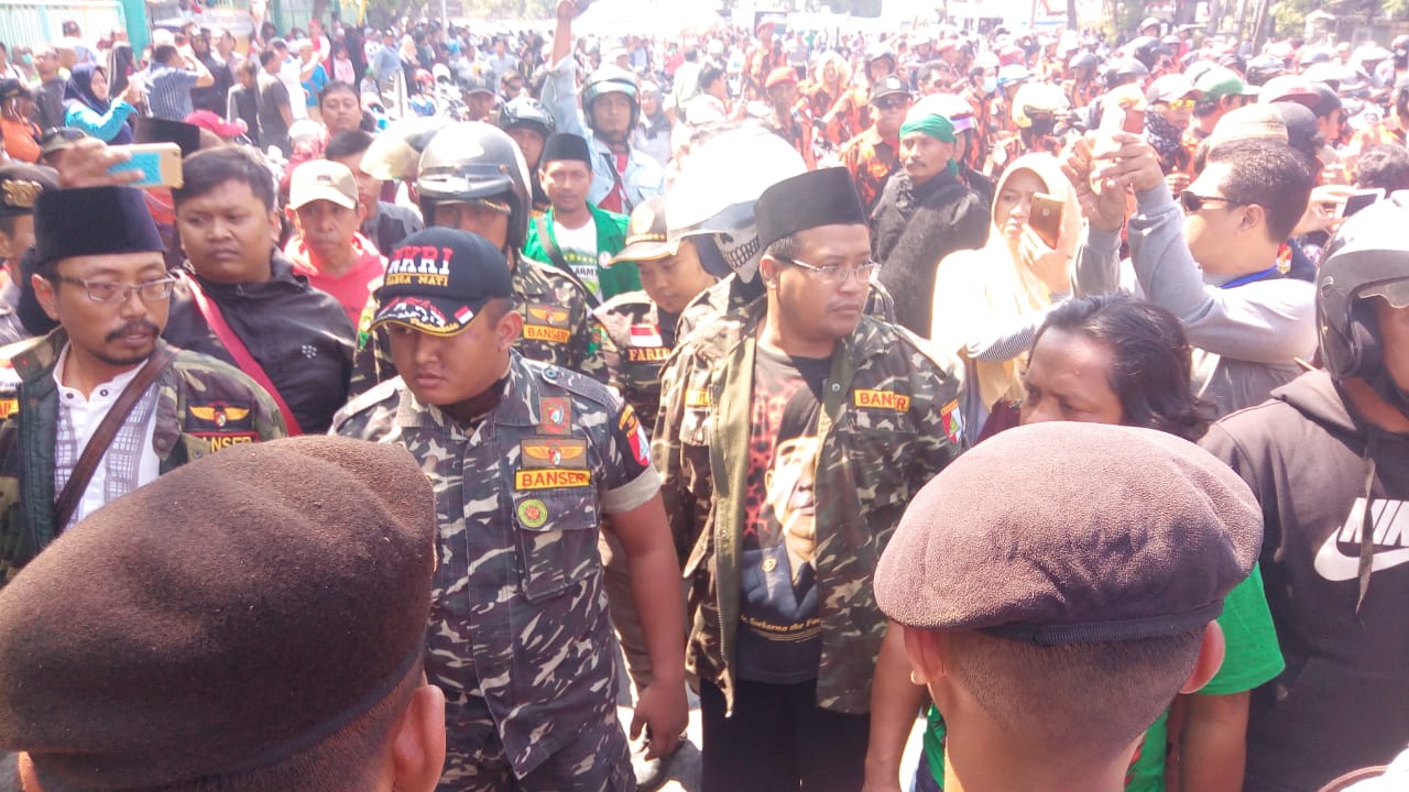 Tak Terima Disebut Banser Idiot Ansor Datangi FPI Sidoarjo