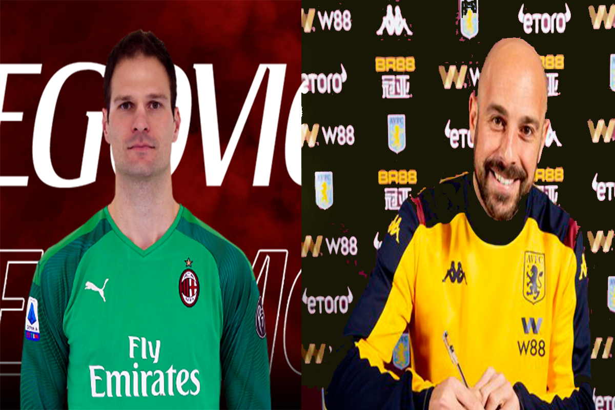 Pepe Reina Gabung Aston Villa Ac Milan Dapatkan Begovic