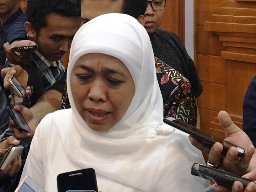 Khofifah Mengaku Baru Tahu Haris Menantu Mantan Tim Suksesnya