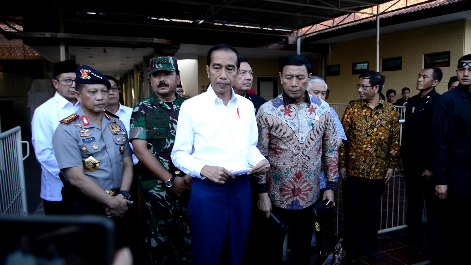 Jokowi : Teroris Ini Sungguh Biadab