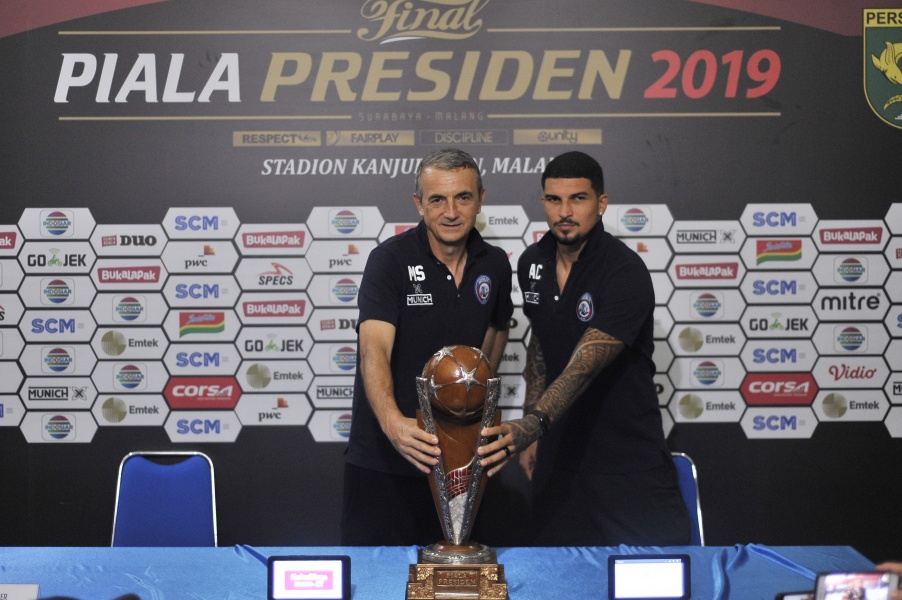 Milo Beber Kunci Sukses Arema FC Tekuk Persebaya