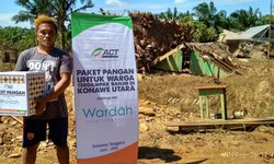 ACT Distribusikan Paket Pangan ke Warga Terdampak Banjir Konawe act-distribusikan-paket-pangan-ke-warga-terdampak-banjir-konawe