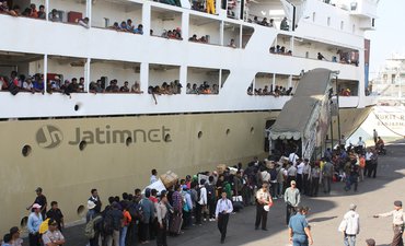 Penumpang Angkutan Laut Lebaran 2019 Capai 1,8 Juta Orang penumpang-angkutan-laut-lebaran-2019-capai-18-juta-orang